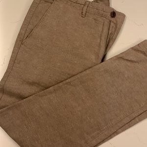 Gap Linen Tan Pants